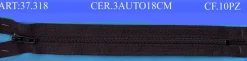 CERNIERE mis. 3 AUTOBLOCCANTI CM 18 - PACCHETTI DA 5 PZ