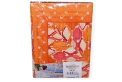 COMPLETO LENZUOLA SINGOLO BIANCALUNA MODELLO VERNA VAR.ARANCIO 4200