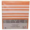 COMPLETO LENZUOLA UNA PIAZZA E MEZZO ZAMBAITI MODELLO STYLE VAR. ARANCIO 25