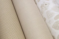 COORDINATI COTONE BEIGE BIMBO