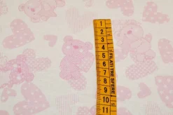 COORDINATI COTONE ROSA BIMBA