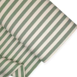COORDINATI PURO COTONE RIGA QUADRETTO E UNITO VERDE