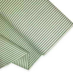 COORDINATI PURO COTONE RIGA QUADRETTO E UNITO VERDE