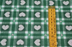 COORDINATO CUORE SCOZZESE VERDE