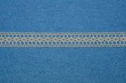 COORDINATO PIZZO COTONE ECRU' FINALE E INCASSO ALTEZZA 2 CM