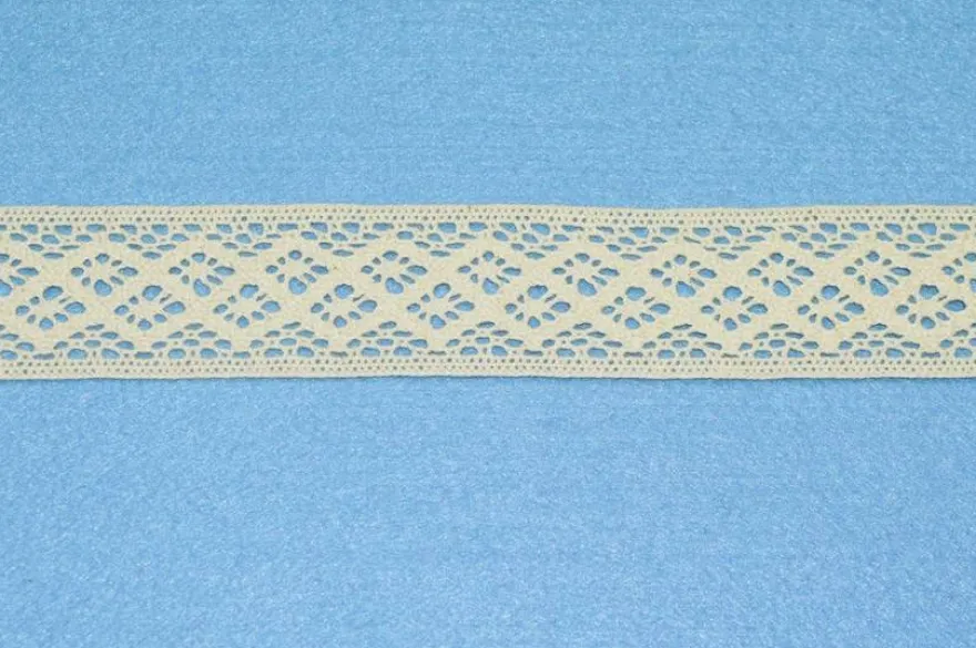 COORDINATO PIZZO COTONE INCASSO E FINALI PANNA