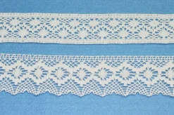 COORDINATO PIZZO COTONE INCASSO E FINALE BIANCO
