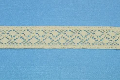 COORDINATO PIZZO COTONE INCASSO E FINALE PANNA