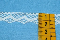 COORDINATO PIZZO COTONE INCASSO E FINALE BIANCO 124