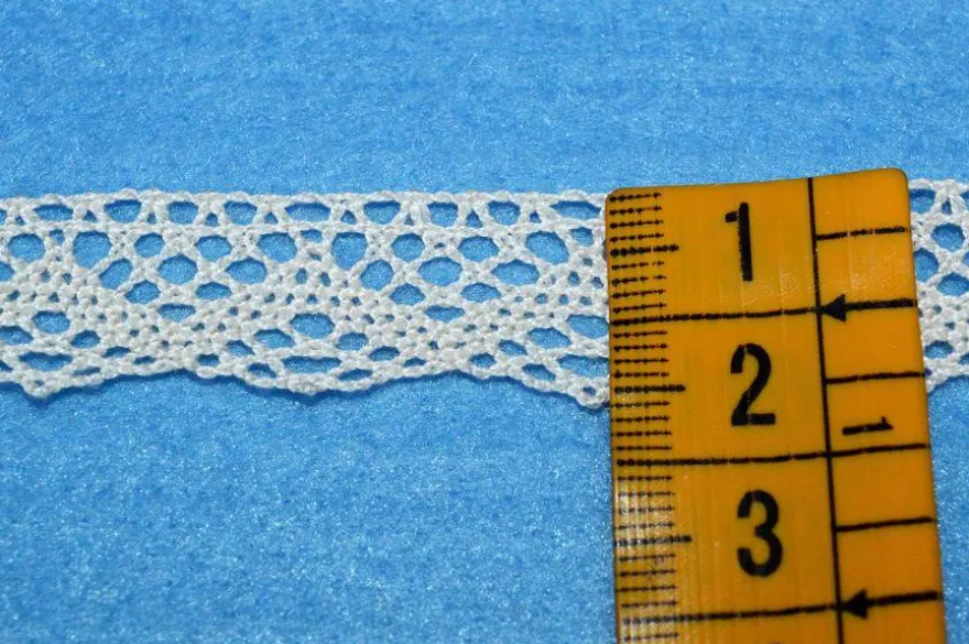 COORDINATO PIZZO COTONE INCASSO E FINALE ECRU 124
