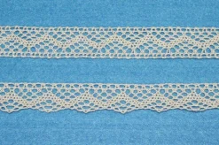 COORDINATO PIZZO COTONE INCASSO E FINALE ECRU 124