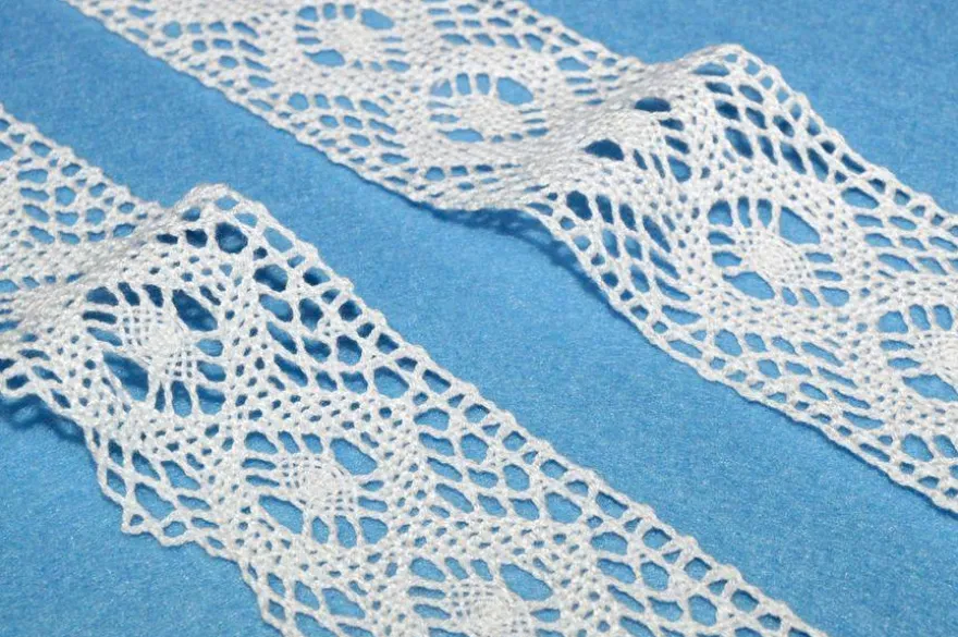 COORDINATO PIZZO COTONE INCASSO E FINALE BIANCO 226