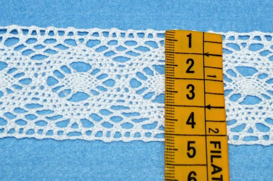 COORDINATO PIZZO COTONE INCASSO E FINALE BIANCO 226