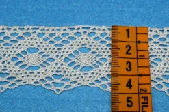 COORDINATO PIZZO COTONE INCASSO E FINALE ECRU 226