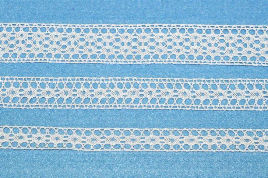 COORDINATO PIZZO COTONE INCASSO E FINALE BIANCO 101