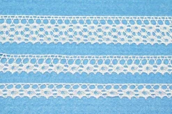 COORDINATO PIZZO COTONE INCASSO E FINALE BIANCO 101