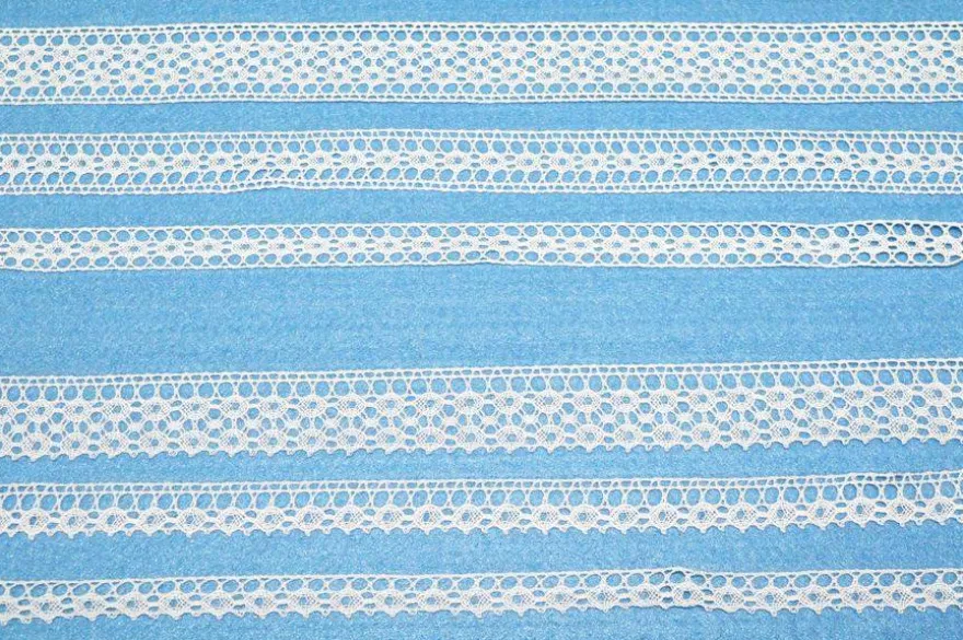 COORDINATO PIZZO COTONE INCASSO E FINALE BIANCO 101