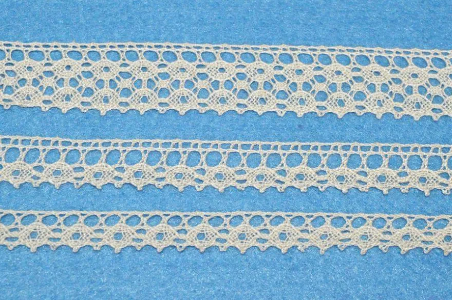 COORDINATO PIZZO COTONE INCASSO E FINALE ECRU 101