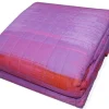 COPRILETTO TRAPUNTATO MATRIMONIALE ZAMBAITI MODELLO NEW AGE VARIANTE VIOLA 0460