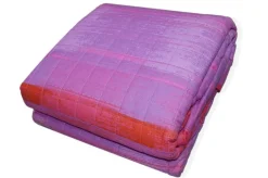 COPRILETTO TRAPUNTATO MATRIMONIALE ZAMBAITI MODELLO NEW AGE VARIANTE VIOLA 0460
