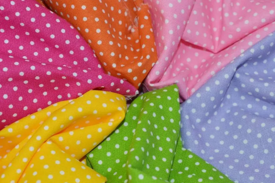 COTONE POIS PUNTO SPILLO COLORATI DIAMETRO 2 MM