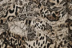COTONE SCAMOSCIATO STREATCH ANIMALIER
