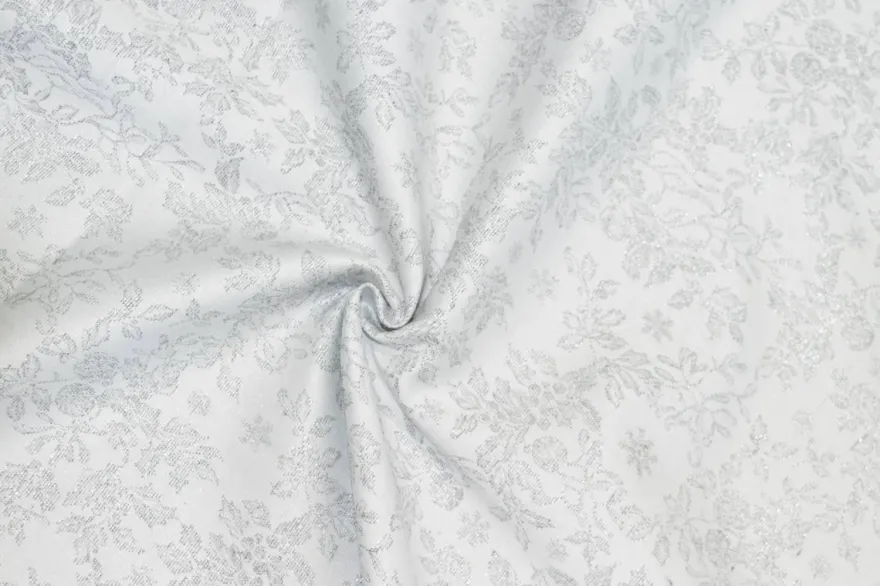 DAMASCATO GARLAND PANNA/ARGENTO