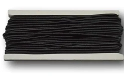 ELASTICO CORDONCINO NERO MT 20 MM 3