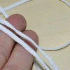 ELASTICO MORBIDO BIANCO PIATTO 3 MM 10 MT