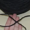 ELASTICO MORBIDO NERO PIATTO 3 MM 10 MT