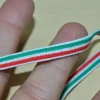 ELASTICO TRICOLORE PIATTO MM 6 MT 10