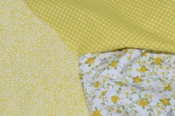 FANTASIE COORDINATE IN COTONE GIALLO