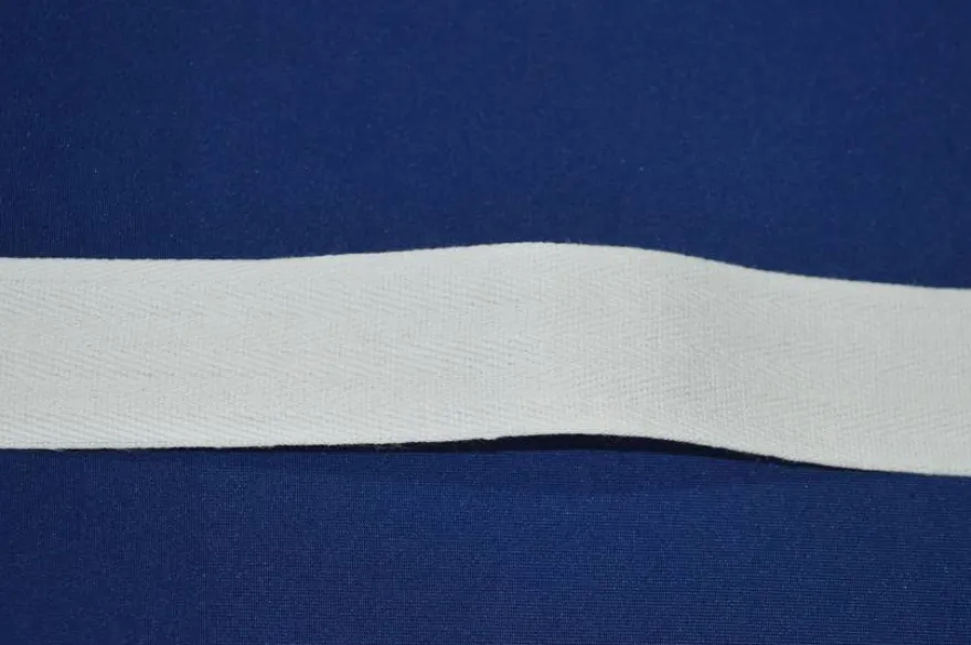 FETTUCCIA SPIGATA BIANCA ALTEZZA CM 2,50 - MT 2.50