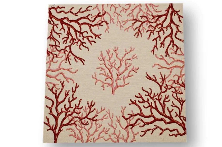 GOBELIN FANTASIA CORALLO ROSSO MISURA CM 47X47