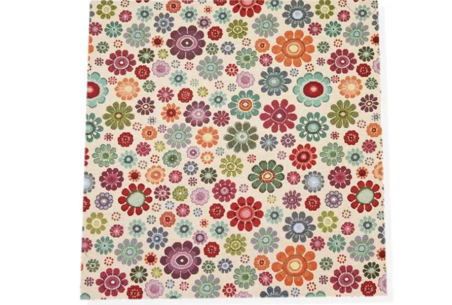 GOBELIN FANTASIA FIORI MULTICOLOR 14423 MISURA CM 47X47