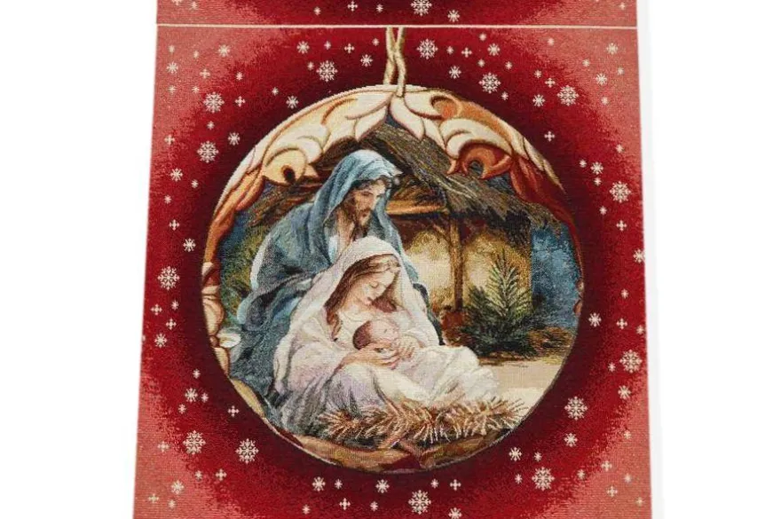 GOBELIN FANTASIA NATALE PALLINA PRESEPE 15263 MISURA CM 47X47