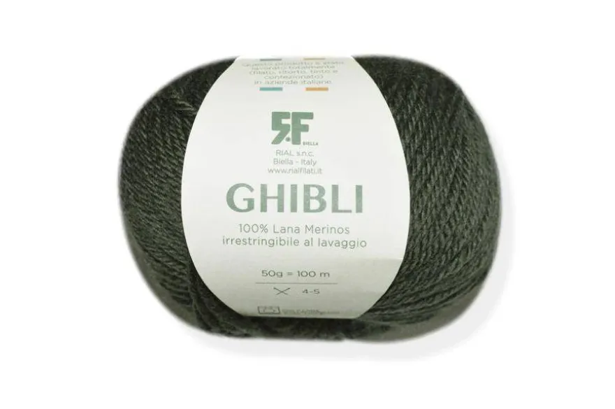 GOMITOLI PURA LANA MERINOS GHIBLI