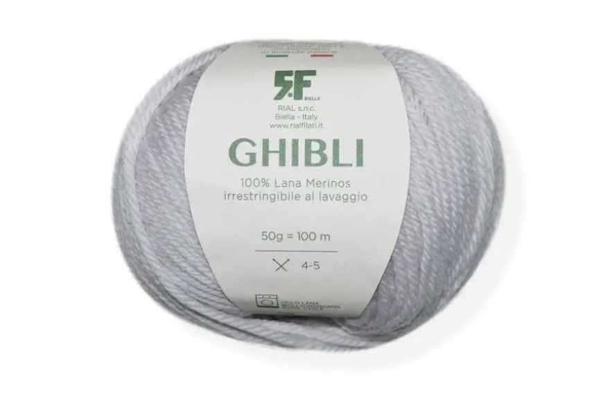 GOMITOLI PURA LANA MERINOS GHIBLI