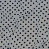 MAGLINA BI STRETCH POIS BLU SU FONDO BIANCO