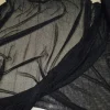 MAGLINA RETINA TRAFORATA NERA