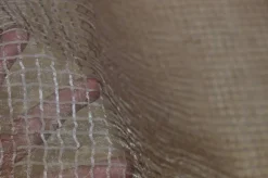 ORGANZA QUADRETTO BEIGE