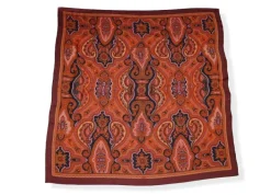 PANNELLO CHIFFON PURA SETA COLORI CALDI