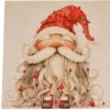 PANNELLO NATALE SANTA CLAUS DISEGNO 1 MISURA CM 47X47