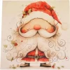 PANNELLO NATALE SANTA CLAUS DISEGNO 3 MISURA CM 47X47