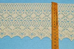 PIZZO COTONE FINALE PANNA ALTEZZA 14 CM