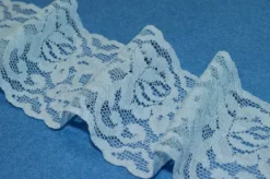 PIZZO ELASTICO AZZURRO ALTEZZA 6 CM