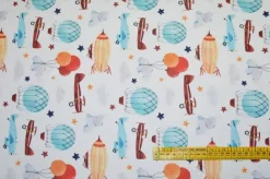 RASATELLO COTONE FANTASIA MONGOLFIERE