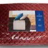RIVIERA SWEET PLAID TRAPUNTATO VELOUR BORDEAUX