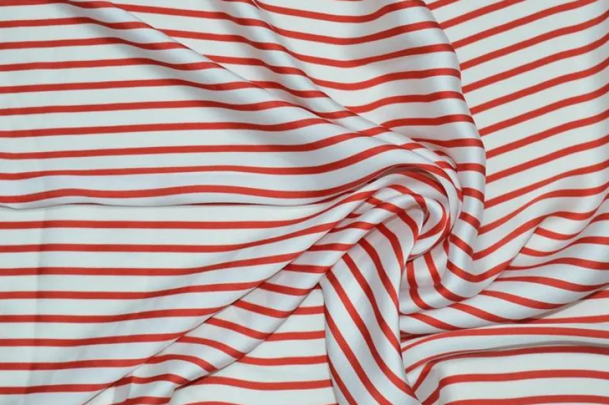SATIN RIGA ROSSA