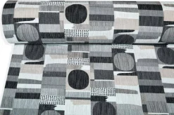 SCAMPOLO ARREDO FANTASIA GEOMETRICA GRIGIA